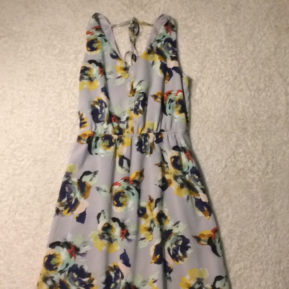 Floral maxi dress